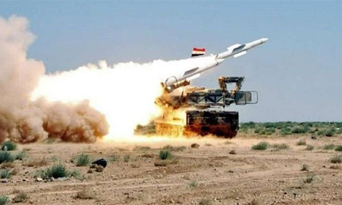 Defensas antiaéreas sirias Defensa aérea siria detecta y expulsa a un dron espía israelí
